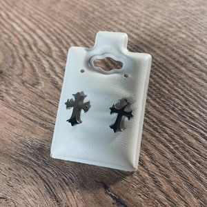 CROSS EARRINGS // NEVER WORN
